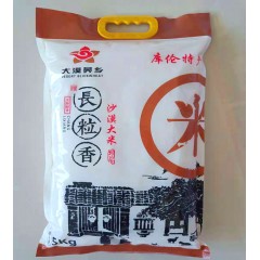 大漠蕎鄉(xiāng)    庫(kù)倫沙漠長(zhǎng)粒香大米 綠色   5kg