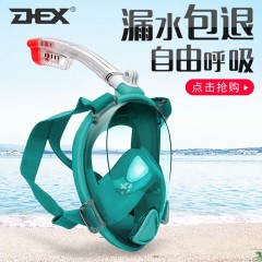 DEX戶外運(yùn)動潛水裝備全干式浮潛三寶護(hù)目鏡游泳沖浪近視浮潛面鏡